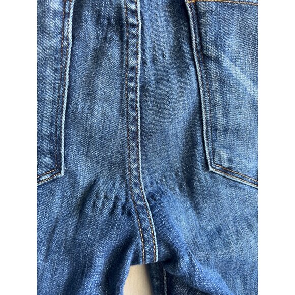 Hudson Jeans Womens Size 28 Krista Stretch Medium Wash Distressed - Picture 8 of 14